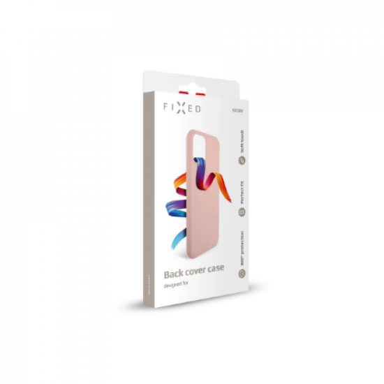 Fixed Story | Back cover | Apple | iPhone 16 Pro Max | Rubberized | Pink