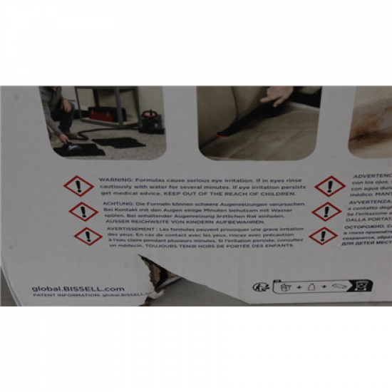 SALE OUT. Bissell | MultiClean Spot & Stain SpotCleaner Vacuum Cleaner | 4720M | Handheld | 330 W | Black/Red | Warranty 24 month(s) | DAMAGED PACKAGING