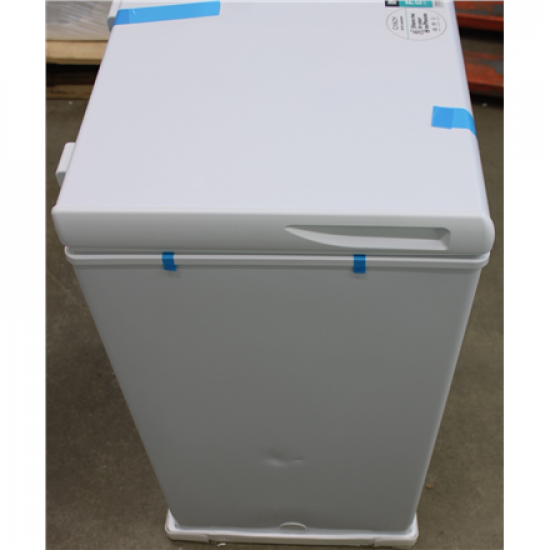 SALE OUT. Candy | Freezer | CCHH 100E | Energy efficiency class E | Chest | Free standing | Height 84.5 cm | Total net capacity 97 L | White | DAMAGED PACKAGING, SCRATCHED ON TOP COVER