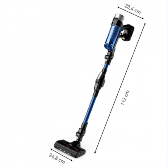 TEFAL Vacuum Cleaner | TY20C4WO X-Force Flex 9.60 Aqua | Cordless operating | Handstick | 250 W | Operating time (max) 45 min | Blue | Warranty 24 month(s)