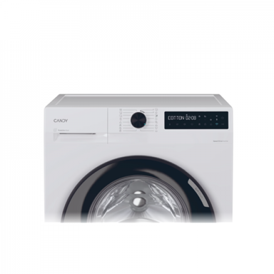 Candy Washing Machine | BR 48B6-S | Energy efficiency class A | Front loading | Washing capacity 8 kg | 1400 RPM | Depth 53 cm | Width 60 cm | Display | LCD | Steam function | Wi-Fi | White