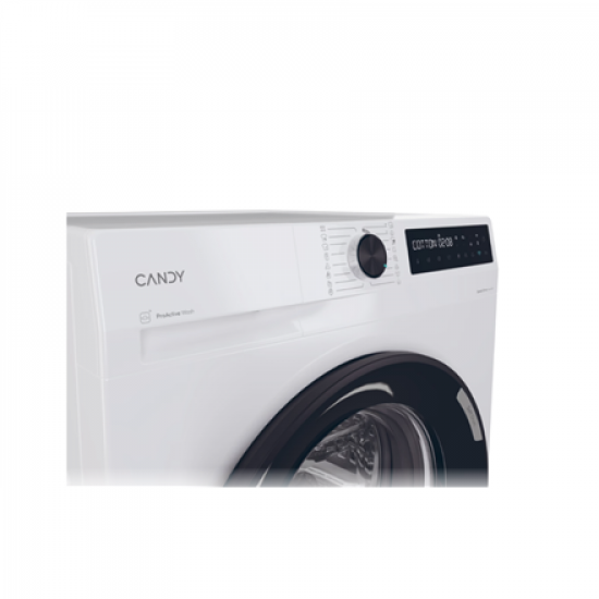 Candy Washing Machine | BR 48B6-S | Energy efficiency class A | Front loading | Washing capacity 8 kg | 1400 RPM | Depth 53 cm | Width 60 cm | Display | LCD | Steam function | Wi-Fi | White
