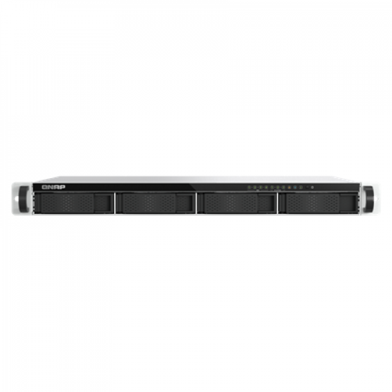 QNAP 1U Short-depth Rackmount NAS | TS-h765eU-8G | Intel Atom | x7405C | 8 GB | SODIMM DDR5