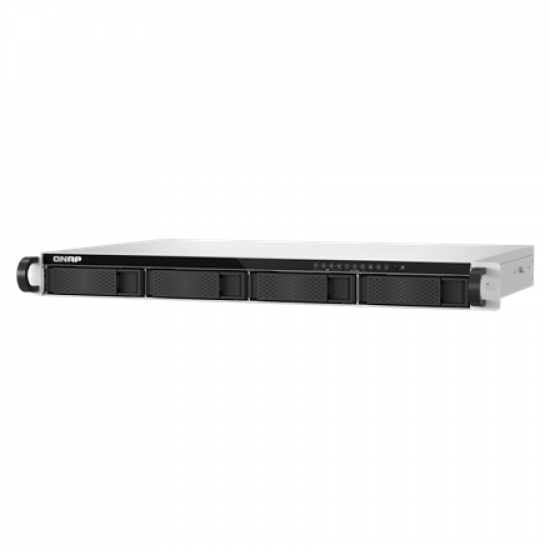 QNAP 1U Short-depth Rackmount NAS | TS-h765eU-8G | Intel Atom | x7405C | 8 GB | SODIMM DDR5