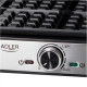 Adler Waffle Maker | AD 3083 | 1800 W | Number of pastry 4 | Belgium | Silver/Black