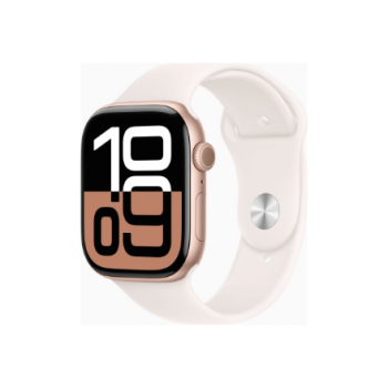 Apple Watch Series 10 | Smart watch | GPS (satellite) | Always-On Retina | Waterproof | Rose Gold