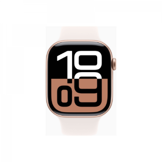 Apple Watch Series 10 | Smart watch | GPS (satellite) | Always-On Retina | Waterproof | Rose Gold