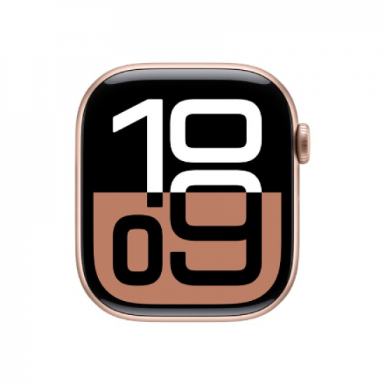 Apple Watch Series 10 | Smart watch | GPS (satellite) | Always-On Retina | Waterproof | Rose Gold