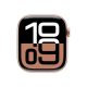 Apple Watch Series 10 | Smart watch | GPS (satellite) | Always-On Retina | Waterproof | Rose Gold