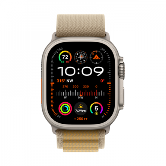 Apple Watch Ultra 2 | Smart watch | GPS (satellite) | Always-On Retina display | 49mm | Waterproof