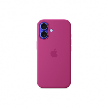 Apple Case with MagSafe | Apple | iPhone 16 | Silicone | Fuchsia