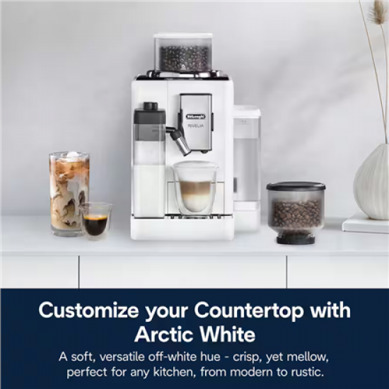 DeLonghi Rivelia EXAM440.55.W Bean to Cup