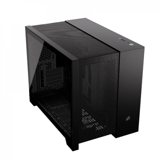 Corsair Dual Chamber PC Case | 2500D AIRFLOW | Black | Mid Tower | Power supply included No | Micro-ATX