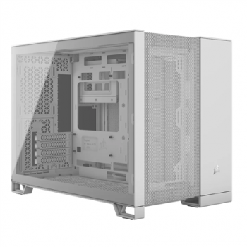 Corsair Dual Chamber PC Case | 2500D AIRFLOW | White | Mid Tower | Power supply included No | Micro-ATX