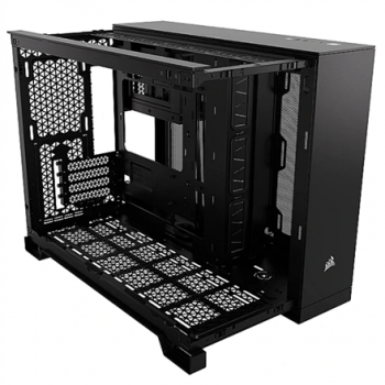 Corsair Dual Chamber PC Case | 2500X | Black | Mid Tower | Power supply included No