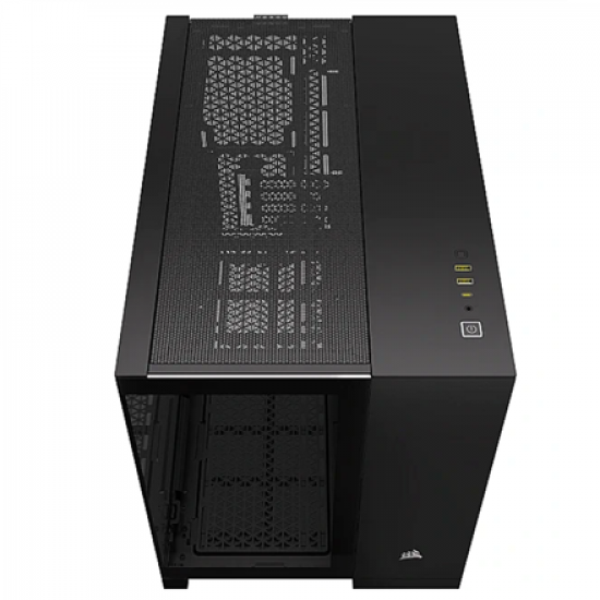 Corsair Dual Chamber PC Case | 2500X | Black | Mid Tower | Power supply included No