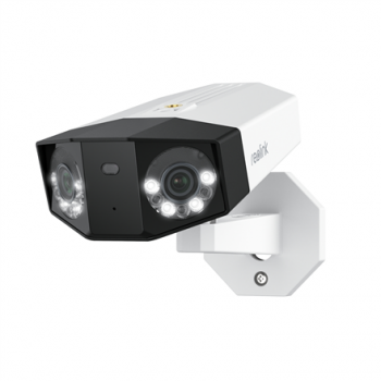 Reolink | Dual-Lens PoE Security Camera with 180° Panoramic View | Duo Series P750 | Bullet | 16 MP | 2.8mm/F1.6 | Power over Ethernet (PoE) | IP67 | H.265 | Micro SD, Max. 256 GB