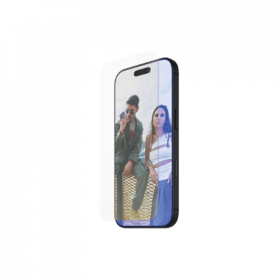 PanzerGlass SAFE by PanzerGlass EyeCare | Screen protector | Apple | iPhone 16 Plus | Glass | Transparent | Ultra-Wide Fit