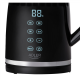 Adler Kettle with LED display | AD 1350 | Electric | 2200 W | 1.7 L | Stainless Steel | 360° rotational base | Black