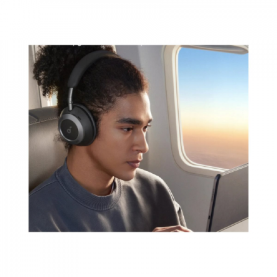 Anker Soundcore | Foldable Headphones | Space One Pro | Bluetooth | Over-ear | Microphone | Wireless | Jet Black