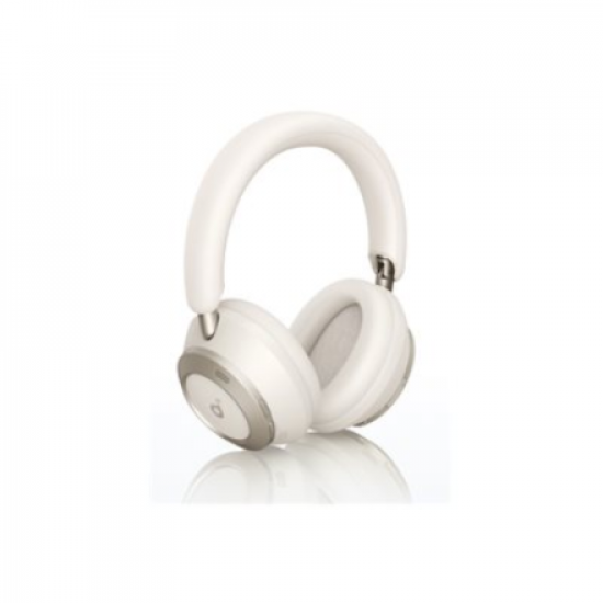 Anker Soundcore | Foldable Headphones | Space One Pro | Bluetooth | Over-ear | Microphone | Wireless | Cream White