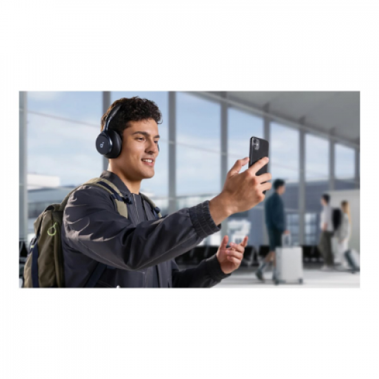 Anker Soundcore | Headphones | Space One | Bluetooth | Over-ear | Microphone | Wireless | Jet Black