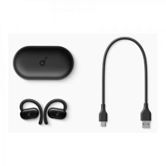 Anker Soundcore | Open-Ear Headphones | V20i | Bluetooth | Open-Ear | Microphone | Wireless | Black