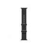 Apple | 49mm Black Ocean Band - Natural Titanium Finish