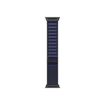 Apple 49mm Navy Alpine Loop - Large - Black Titanium Finish