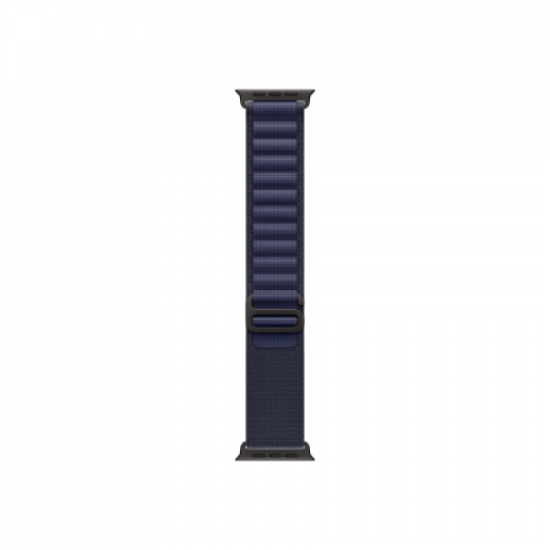 Apple 49mm Navy Alpine Loop - Large - Black Titanium Finish