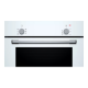 Bosch Oven | HBF010BV1S | 66 L | Electric | Manual | Control knob | Height 59.5 cm | Width 59.4 cm | White