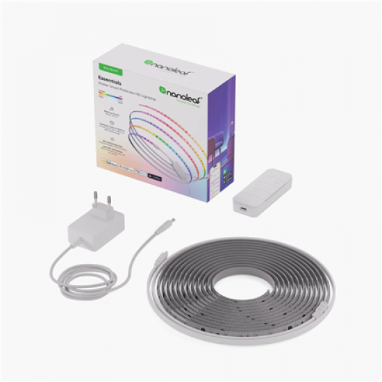 Nanoleaf Essentials Matter Smart Addressable Multicolour HD Lightstrip 5m 300 LEDs | 16M+