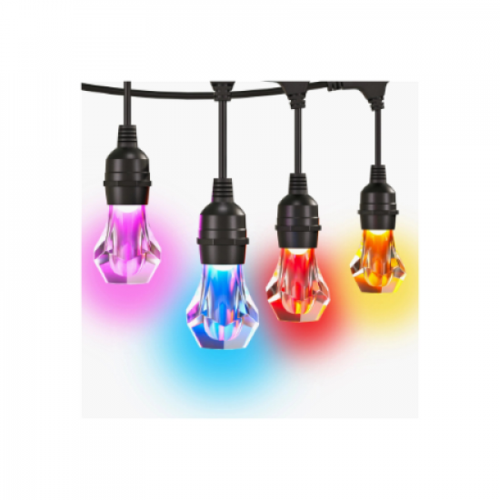 Nanoleaf Essentials Matter Smart Multicolour Outdoor String Lights Starter Kit 30m | 16M+