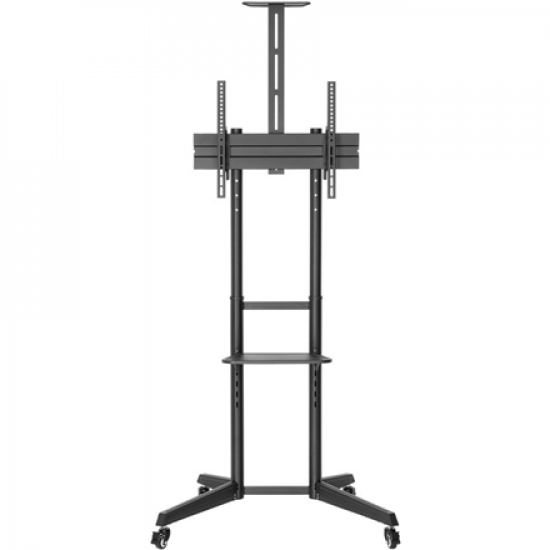 Goobay Floor stand | 59508 TV Presentation Stand Pro (Size L) | Adjustable Height, Tilt | 37-70 