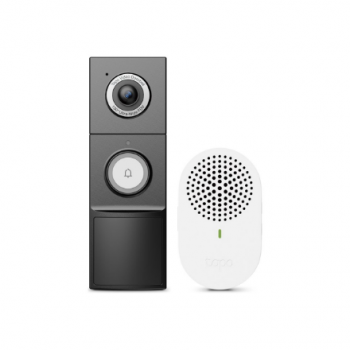 TP-LINK | Video Doorbell Camera | Tapo D235 | 5 MP | 1.18mm/F1.8 | IP66 | H.264 | Micro SD, Max. 512