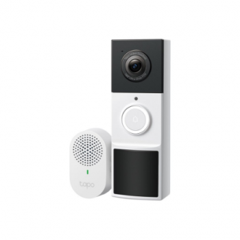 TP-LINK | Video Doorbell Camera | Tapo D210 | 3 MP | 1.18mm/F1.8 | IP65 | H.264 | Micro SD, Max. 512