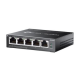 TP-LINK | Omada 5-Port Gigabit Easy Managed Switch with 4-Port PoE+ | ES205GP | Desktop/Wall mountable