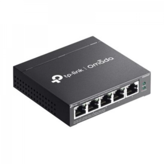 TP-LINK | Omada 5-Port Gigabit Easy Managed Switch with 4-Port PoE+ | ES205GP | Desktop/Wall mountable