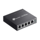 TP-LINK | Omada 5-Port Gigabit Easy Managed Switch with 4-Port PoE+ | ES205GP | Desktop/Wall mountable