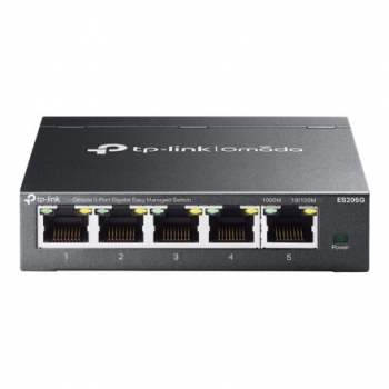 TP-LINK Omada 5-Port Gigabit Easy Managed Switch | ES205G | Desktop