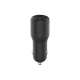 Belkin | BOOST CHARGE 42w-30w USB-C PD PPS + 12w USB-A Car Charger, | CCB005btBK