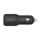 Belkin | BOOST CHARGE 42w-30w USB-C PD PPS + 12w USB-A Car Charger, | CCB005btBK