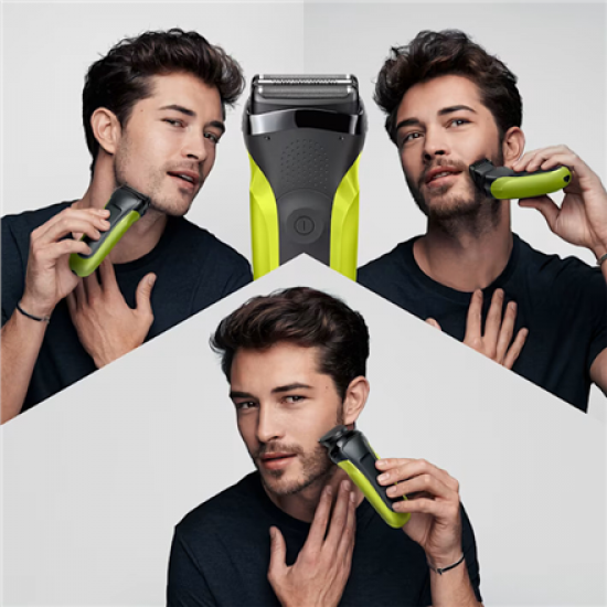 Braun | Shaver | 300BT | Operating time (max) 30 min | NiMH | Green