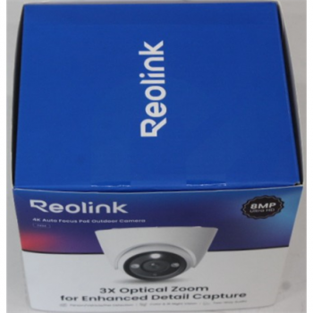 SALE OUT. Reolink P434 4K Security IP Camera with Color Night Vision, White | Reolink | 4K Security IP Camera with Color Night Vision | P434 | 23 month(s) | Dome | 8 MP | 2.8-8mm/F1.6 | IP66 | H.265 | MicroSD, max. 256 GB | UNPACKED, WITHOUT PROTECTIVE FI