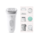 Braun | Epilator | Silk-épil SE7-081 | Operating time (max) 40 min | Number of power levels 1 | Wet & Dry | White