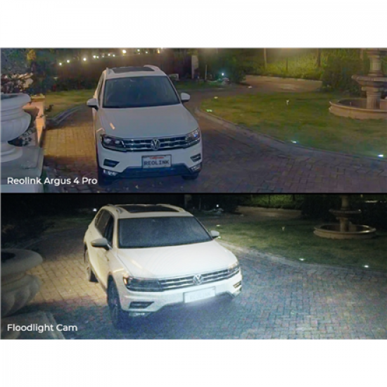 Reolink | 4 Pro 4K 180° Dual-Lens WiFi 6 Battery Camera | B740X Argus | Wire-free | 8 MP | 4mm | IP66 | H.264/H.265 | MicroSD, Max. 512GB