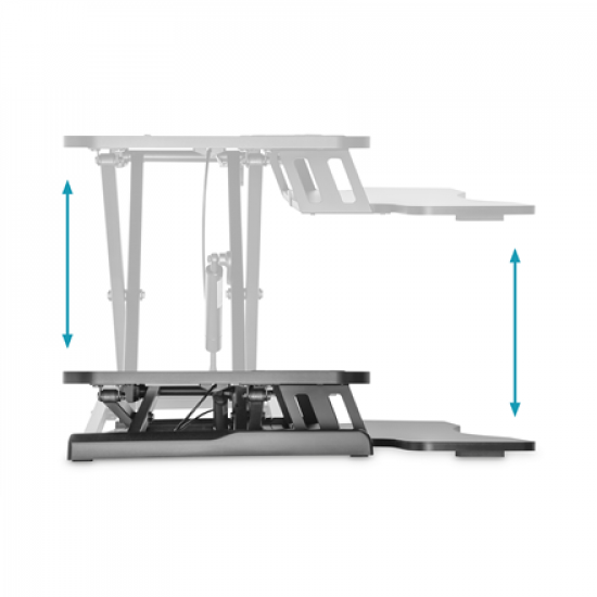 Digitus | DA-90380-1 Ergonomic Workspace Riser