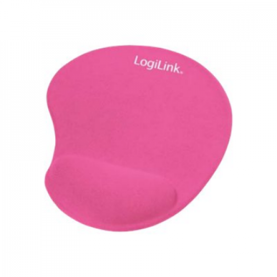Logilink Mouse Pad | ID0027P | 220 x 220 x 30 mm | Pink
