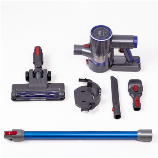 Adler Vacuum Cleaner | AD 7061 Allergy-friendly PRO | Cordless operating | 220-240 V | Operating time (max) 30 min | Black/Blue | Warranty 24 month(s)