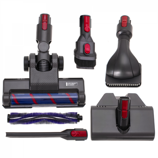 Adler Vacuum Cleaner | AD 7061 Allergy-friendly PRO | Cordless operating | 220-240 V | Operating time (max) 30 min | Black/Blue | Warranty 24 month(s)